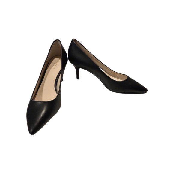 Cole Haan Kyle Black Leather Pumps Size 7 - Picture 1 of 7